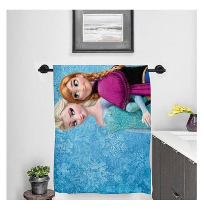 Toalla De Baño Premium Frozen 1.47x77cm Microfibra