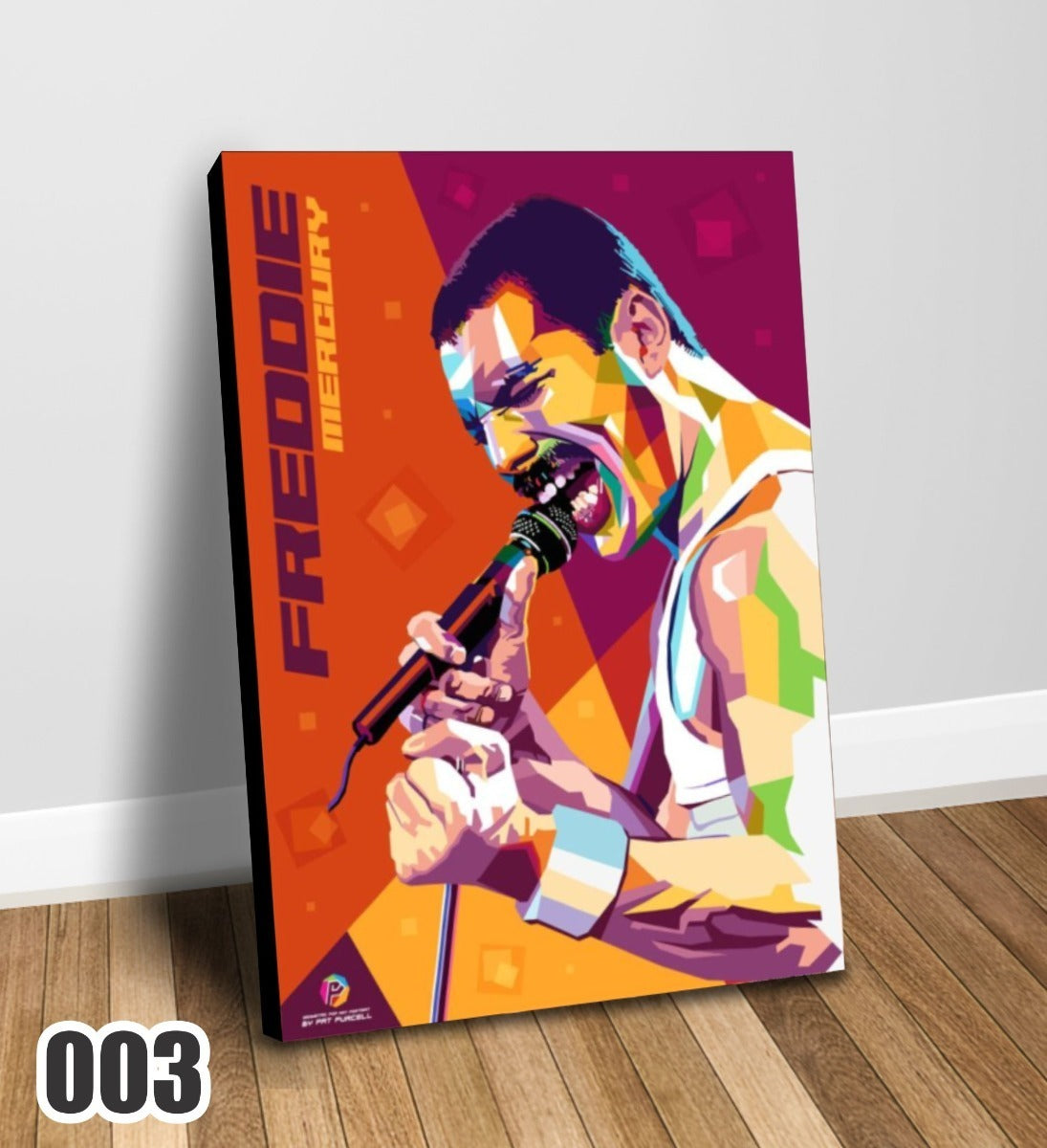Freddie Mercury/queen Cuadro Decorativo Impreso En Canvas