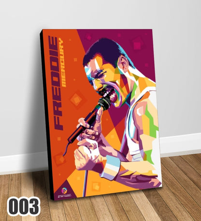 Freddie Mercury/queen Cuadro Decorativo Impreso En Canvas
