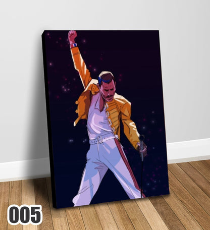 Freddie Mercury/queen Cuadro Decorativo Impreso En Canvas