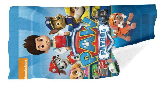 Toalla De Baño Premium Paw Patrol 1.47x77cm Microfibra