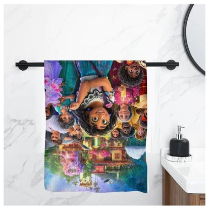 Toalla De Baño Premium Encanto 1.47x77cm Microfibra