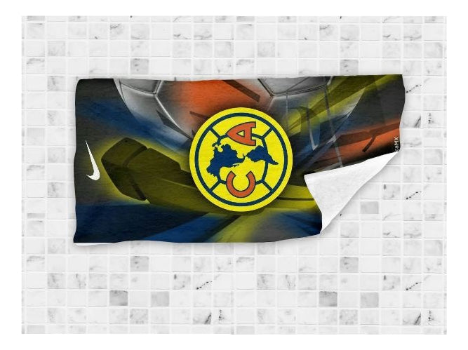 Toalla De Baño Premium America 1.47x77cm Microfibra