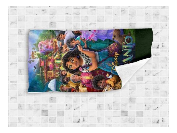 Toalla De Baño Premium Encanto 1.47x77cm Microfibra