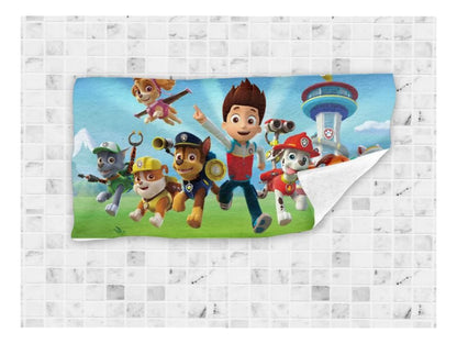 Toalla De Baño Premium Paw Patrol 1.47x77cm Microfibra