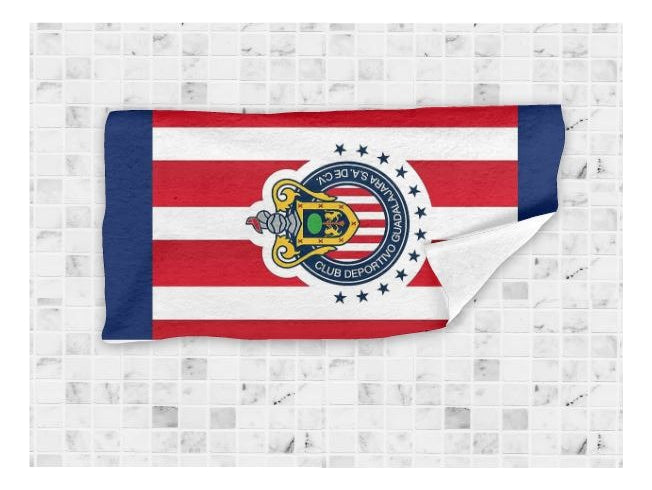 Toalla De Baño Premium Chivas 1.47x77cm Microfibra