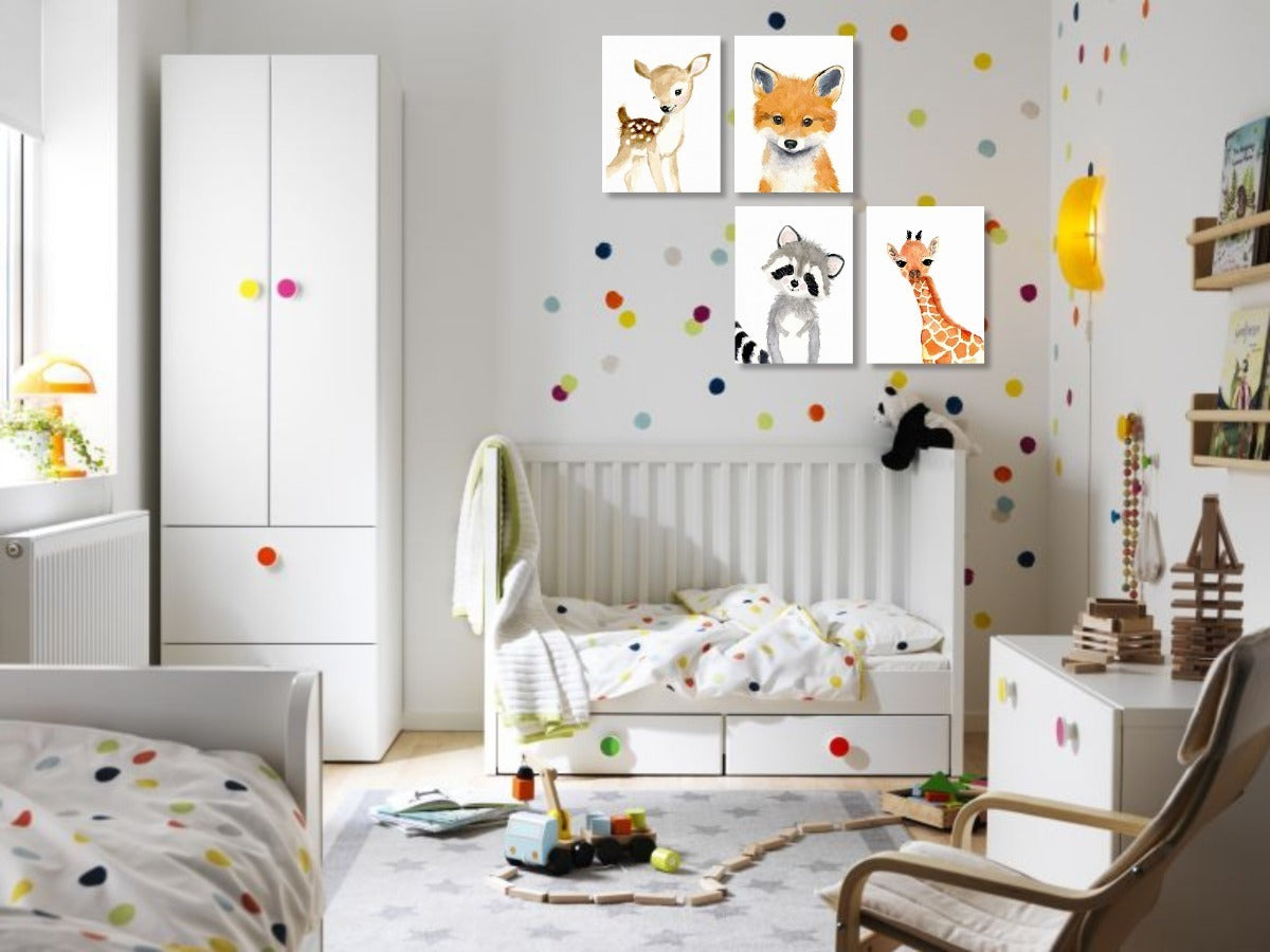 Cuadro Decorativo Impreso En Canvas Para Recamaras De Niños